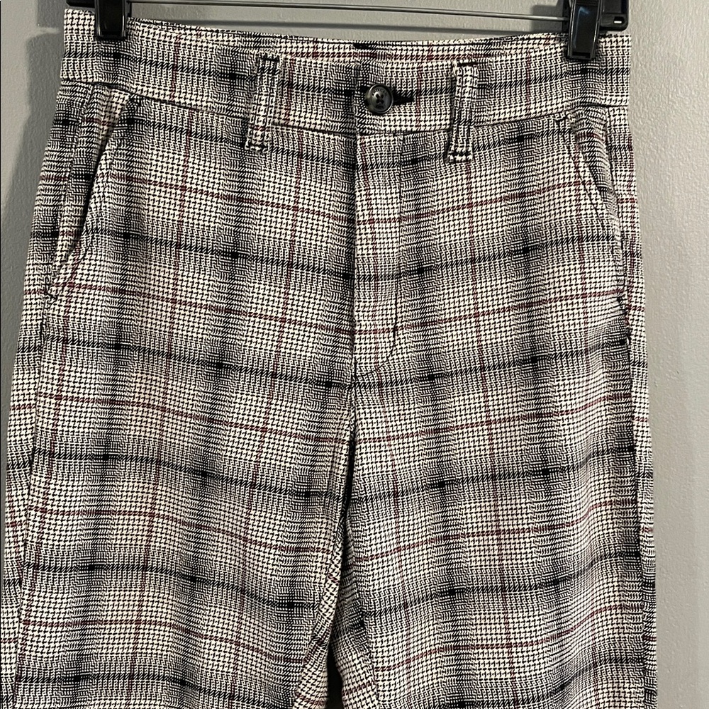 American Eagle Outfitters Plaid Straight Leg Pants‎ Size 2 - Picture 3 of 8